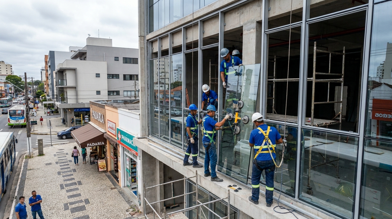 Fachada de Vidro em Aracaju‑SE